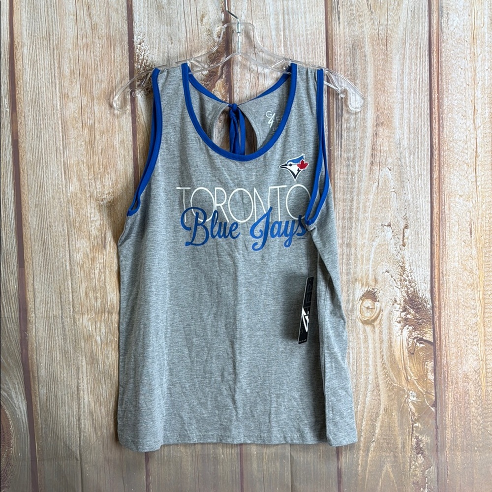 💵NWT GIII for Her Carl Banks Toronto Blue Jays Sleeveless Top Size Large